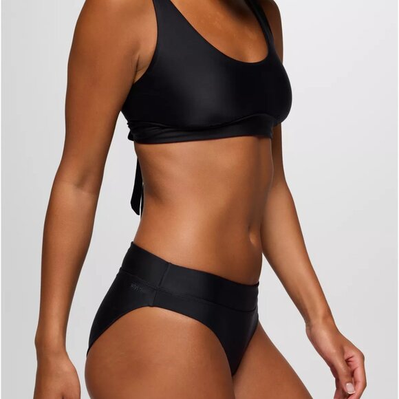 prAna Summer Wave Bikini Bottom | Size M | NWT | Black | UPF 50+ | Sust… - Picture 3 of 4